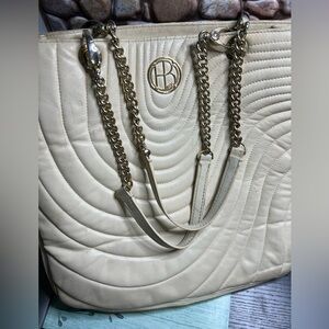 Henri Bendel Authentic Genuine Leather Shoulder Bag As Is No return need Clean